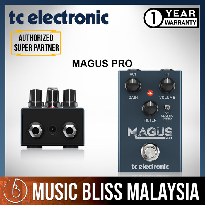 TC Electronic Magus Pro High Gain Distortion Pedal | Music Bliss