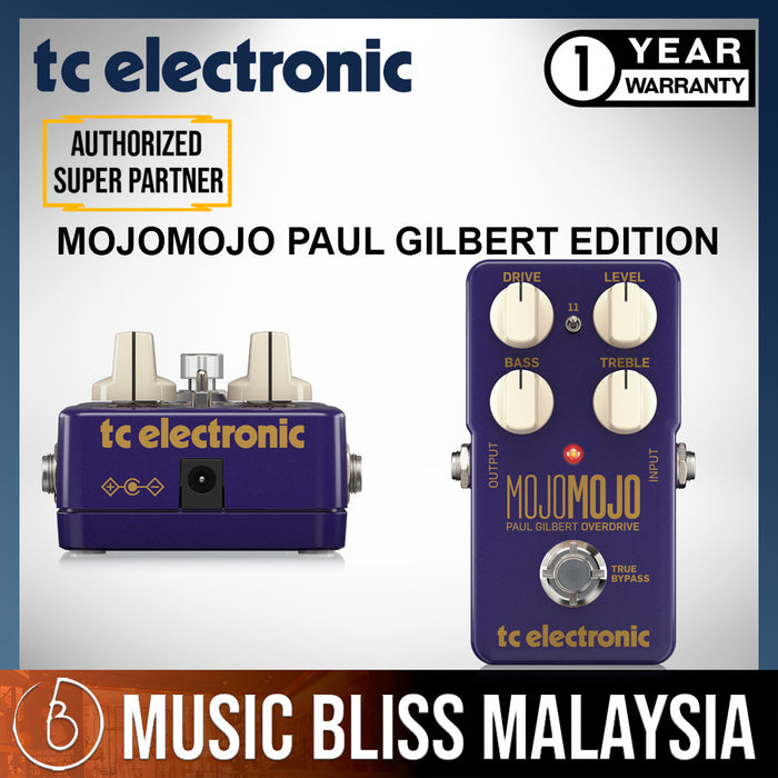 TC Electronic MojoMojo Overdrive Pedal - Paul Gilbert Edition