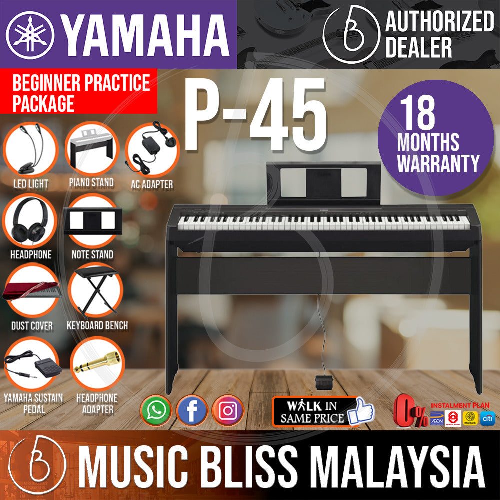 P-45 - Overview - Portables - Pianos - Musical Instruments - Products -  Yamaha USA