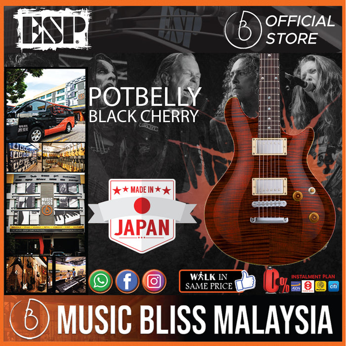 ESP Potbelly - Black Cherry - Music Bliss Malaysia