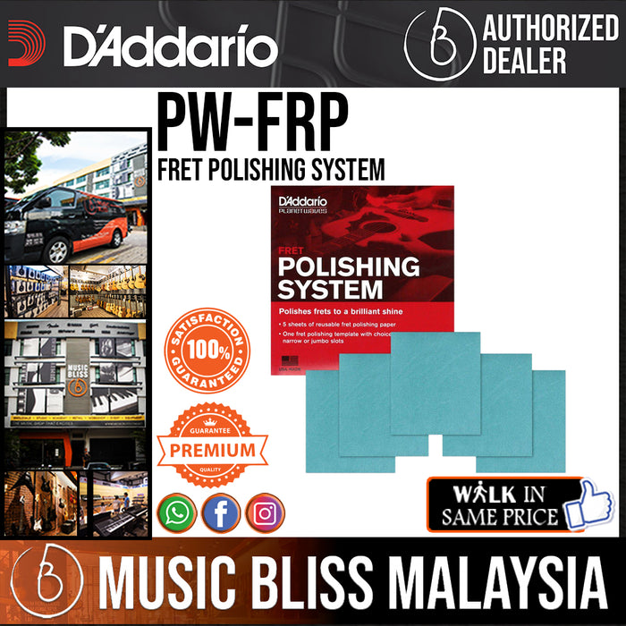 D'Addario PW-FRP Fret Polishing System - Music Bliss Malaysia
