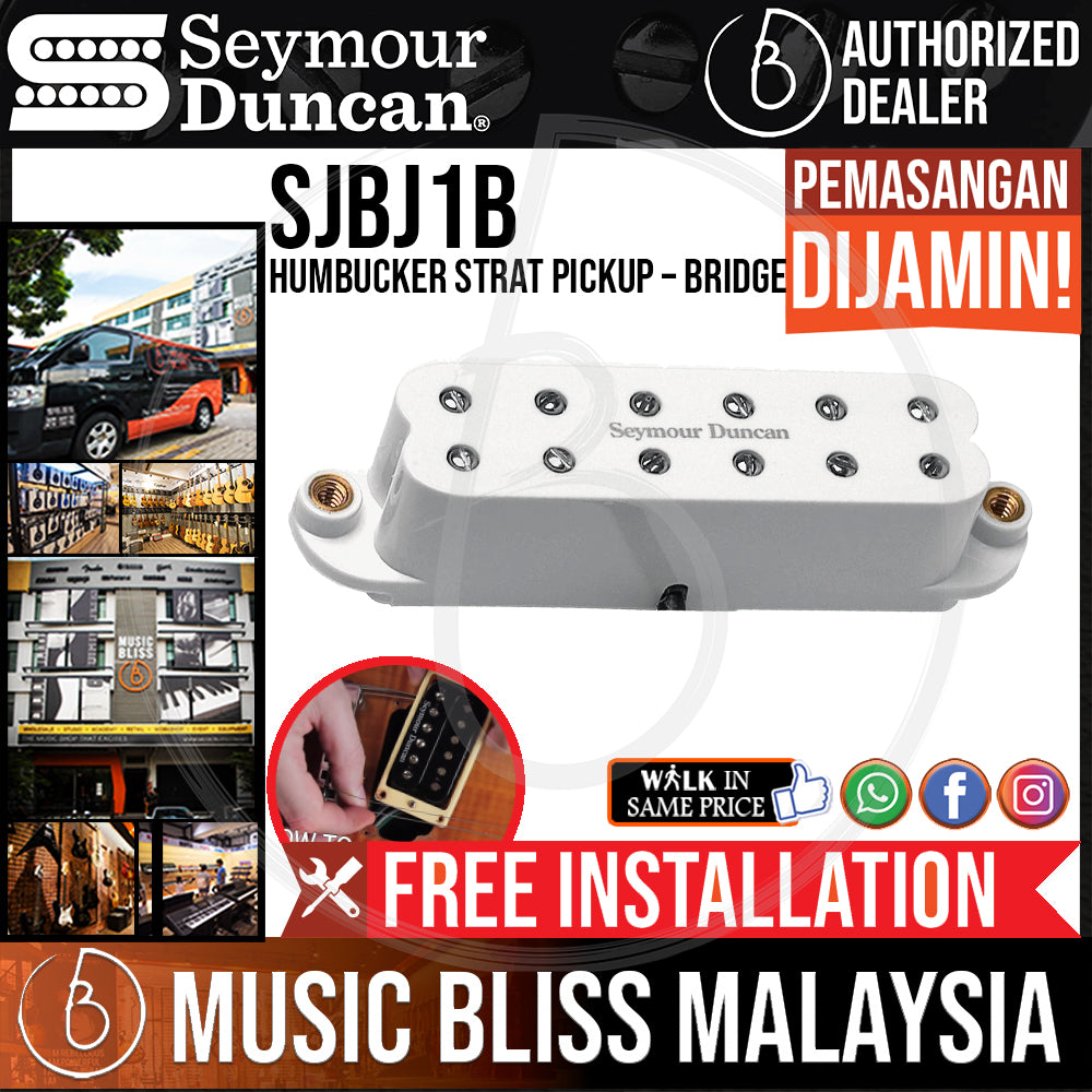 Seymour Duncan SJBJ-1b JB Jr. Humbucker Strat Pickup - White