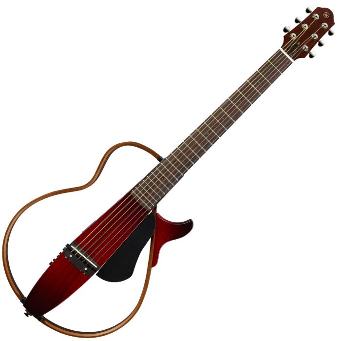 Yamaha SLG200S Silent Guitar with FREE Bag Steel string Crimson