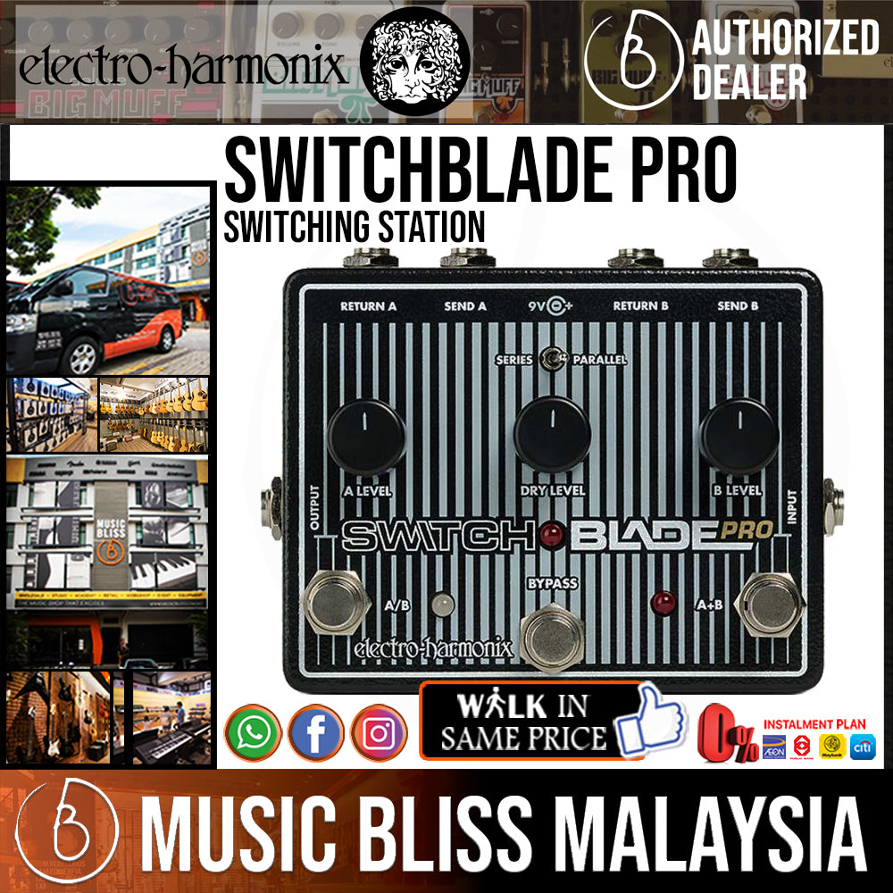 Electro Harmonix Switchblade Pro Switching Station | Music Bliss