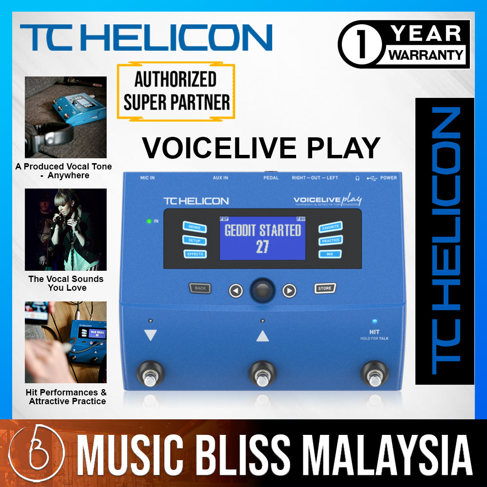 TC-Helicon VoiceLive Play Vocal Harmony and Effects
