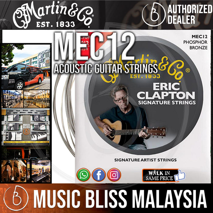 Martin アコースティックギター弦 クラプトンチョイス MEC-12 ライト .012-.054 2021年レディースファッション福袋特集 -  ギター、ベース用パーツ、アクセサリー