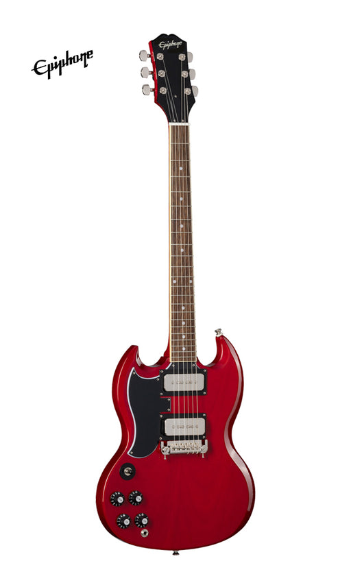 Epiphone Tony Iommi SG Special Left-Handed Electric Guitar, Case Included - Vintage Cherry - Music Bliss Malaysia