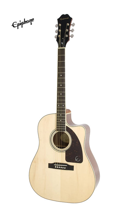 Epiphone J-45 EC Studio Acoustic-Electric Guitar - Natural (J45) - Music Bliss Malaysia