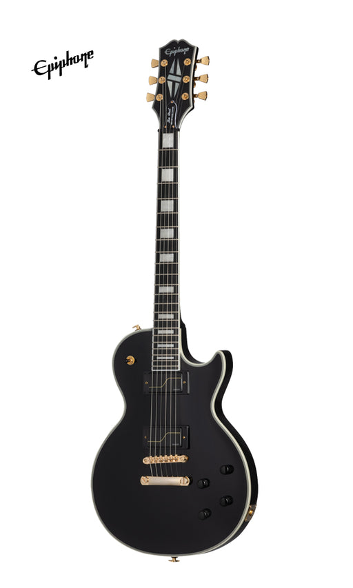 Epiphone Matt Heafy Les Paul Custom Origins Electric Guitar, Case Included - Ebony - Music Bliss Malaysia