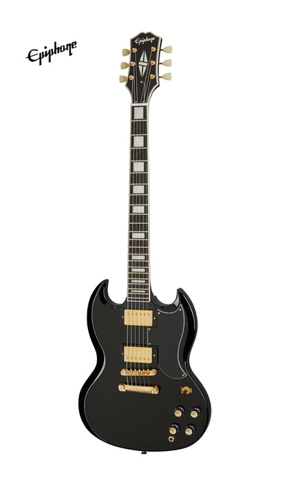 Epiphone SG Custom Electric Guitar - Ebony - Music Bliss Malaysia