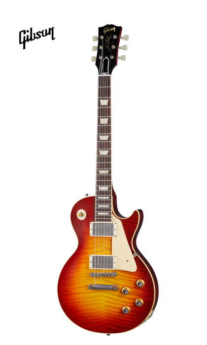 GIBSON 1960 LES PAUL STANDARD REISSUE ULTRA LIGHT AGED ELECTRIC GUITAR - WIDE TOMATO BURST - Music Bliss Malaysia