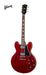 GIBSON 1964 ES-335 REISSUE ULTRA LIGHT AGED SEMI-HOLLOWBODY ELECTRIC GUITAR - 60S CHERRY - Music Bliss Malaysia