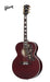 GIBSON SJ-200 STANDARD MAPLE ACOUSTIC-ELECTRIC GUITAR - WINE RED - Music Bliss Malaysia