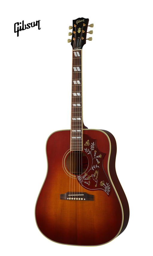 GIBSON 1960 HUMMINGBIRD ACOUSTIC GUITAR, FIXED BRIDGE - HERITAGE CHERRY SUNBURST - Music Bliss Malaysia