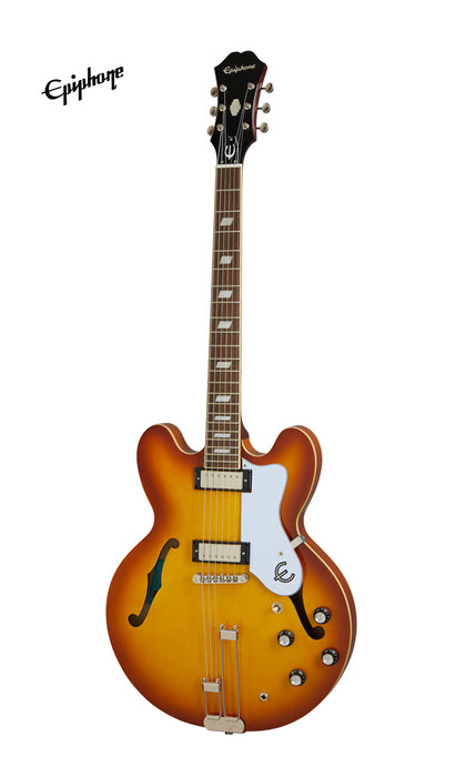 Epiphone Riviera Semi-Hollowbody Electric Guitar - Royal Tan - Music Bliss Malaysia