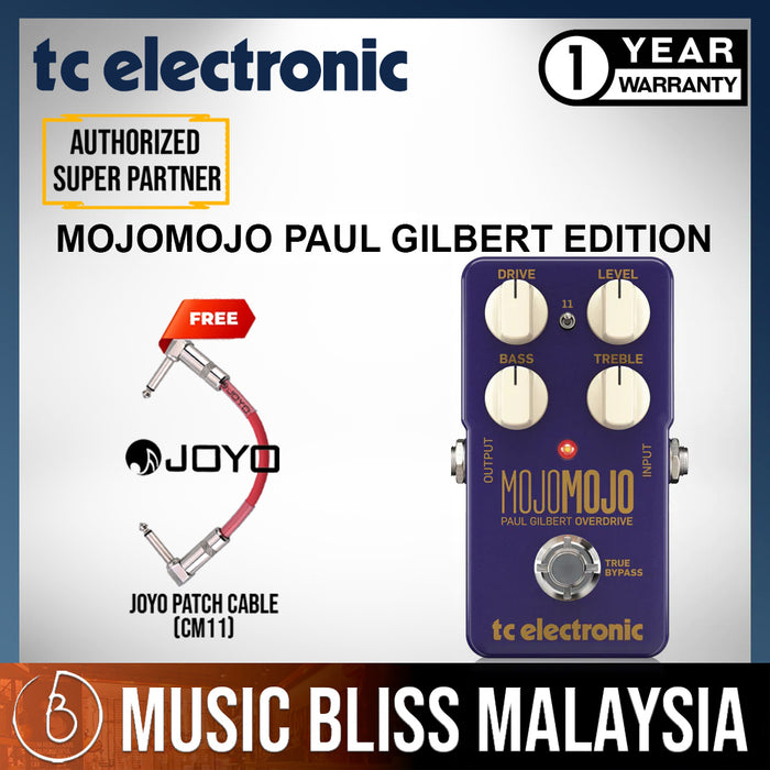 TC Electronic MojoMojo Overdrive Pedal - Paul Gilbert