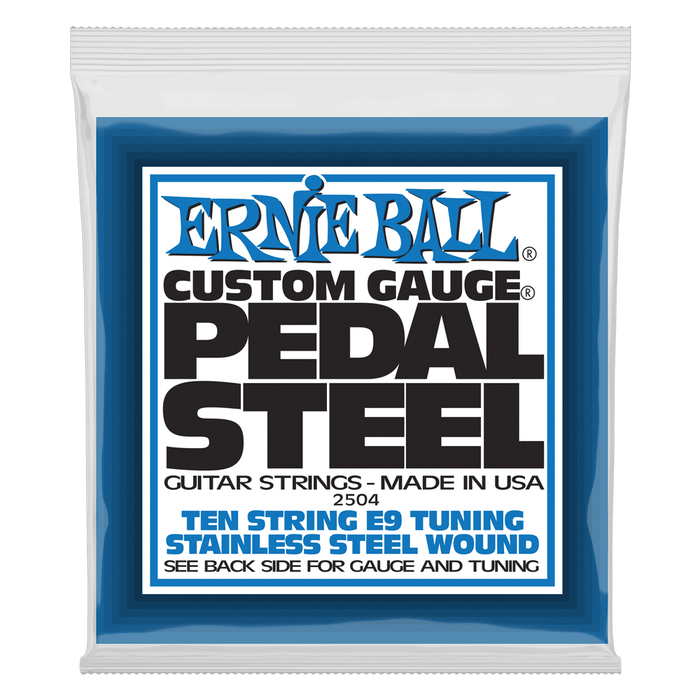 Ernie Ball 2504 Pedal Steel E9 Tuning Guitar Strings (13-38) - Music Bliss Malaysia