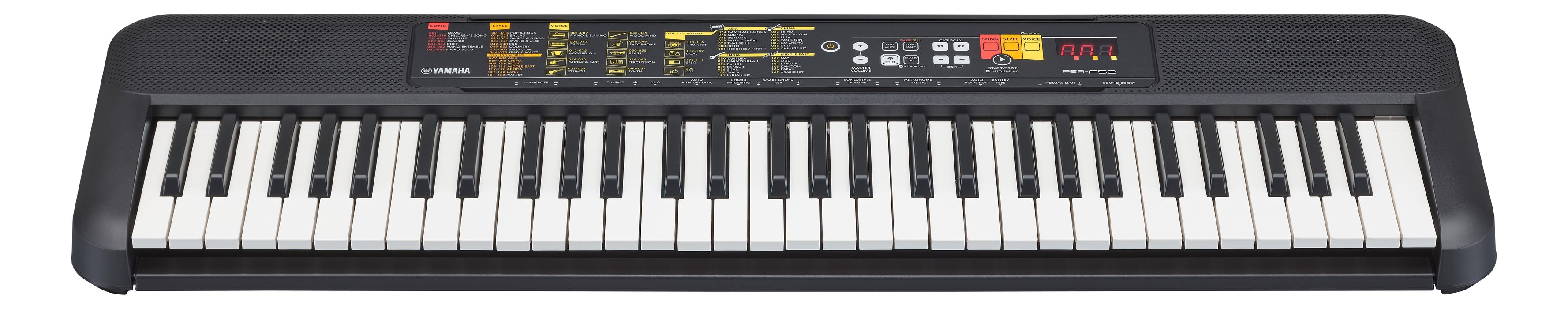 Yamaha PSR-F52 61-Keys Portable Keyboard With Keyboard Stand And ...