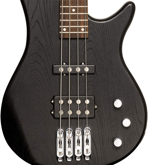 Stagg SBF-40 "Fusion" Electric Bass Guitar - Black - Music Bliss Malaysia