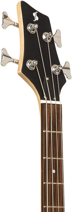 Stagg SBF-40 "Fusion" Electric Bass Guitar - Black - Music Bliss Malaysia