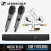 Sennheiser XSW 1-825 Dual Wireless Dual Handheld Microphone System - Music Bliss Malaysia