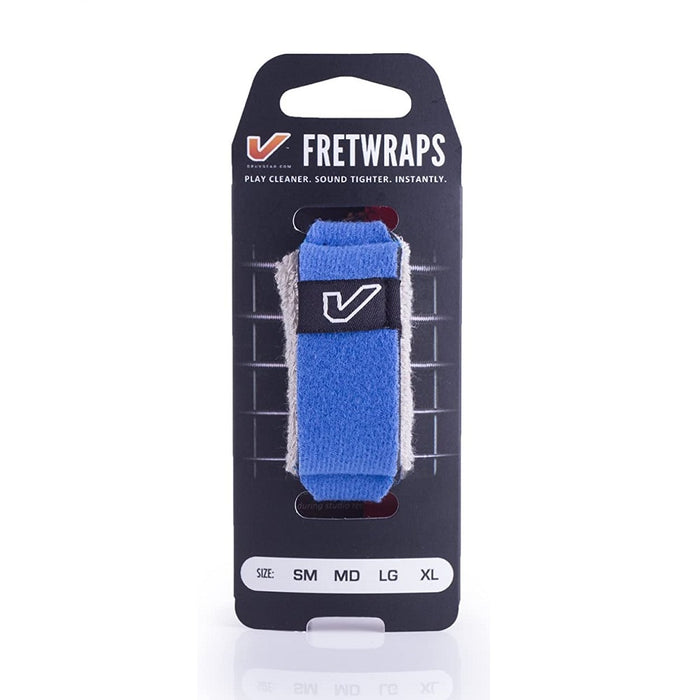 Gruv Gear FretWraps HD 'Sky' String Muter Single Pack - Large Blue - Music Bliss Malaysia
