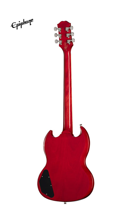 Epiphone Tony Iommi SG Special Electric Guitar, Case Included - Vintage Cherry - Music Bliss Malaysia