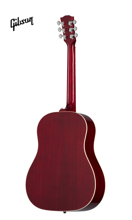 GIBSON J-45 STANDARD ACOUSTIC-ELECTRIC GUITAR - CHERRY - Music Bliss Malaysia