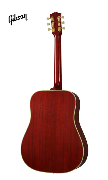 GIBSON 1960 HUMMINGBIRD ACOUSTIC GUITAR, FIXED BRIDGE - HERITAGE CHERRY SUNBURST - Music Bliss Malaysia