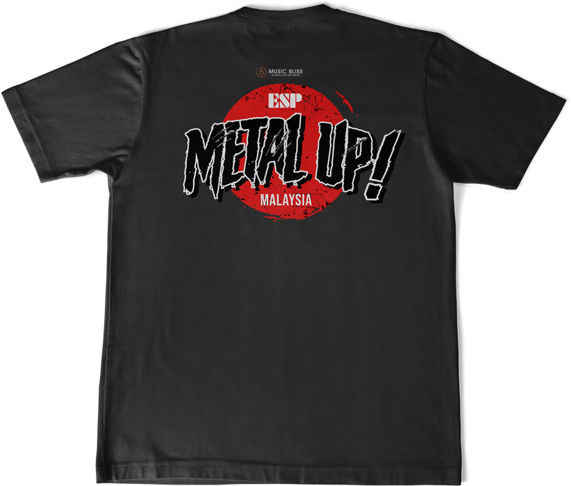 ESP Metal Up T-shirt - Music Bliss Malaysia