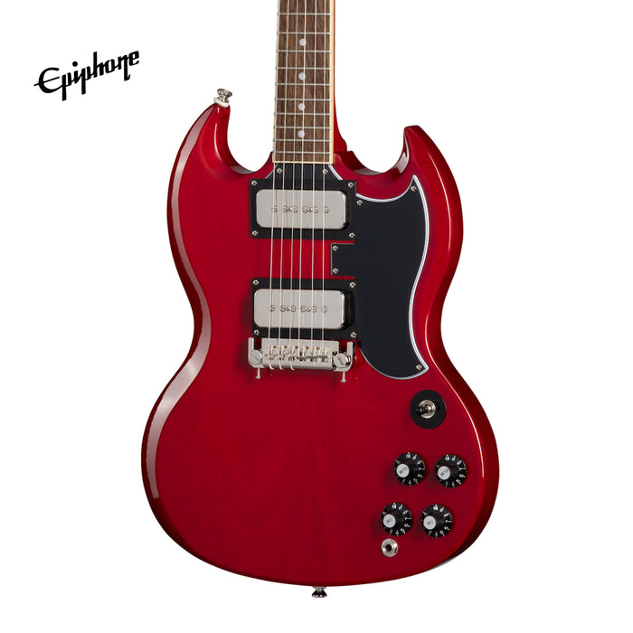 Epiphone Tony Iommi SG Special Electric Guitar, Case Included - Vintage Cherry - Music Bliss Malaysia