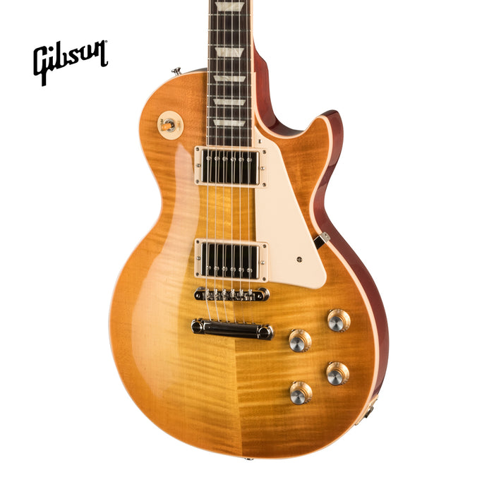 GIBSON LES PAUL STANDARD 60S FIGURED TOP ELECTRIC GUITAR - UNBURST - Music Bliss Malaysia