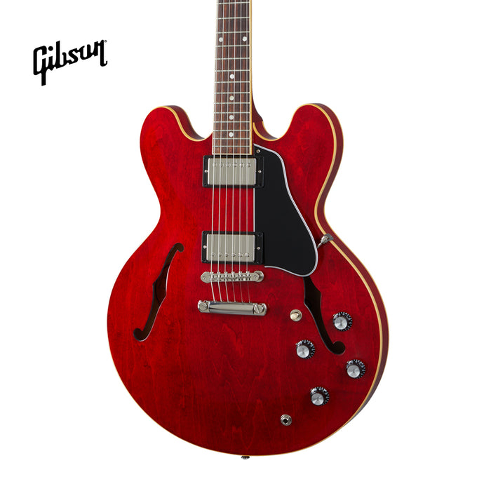 GIBSON ES-335 SEMI-HOLLOWBODY ELECTRIC GUITAR - 60S CHERRY - Music Bliss Malaysia