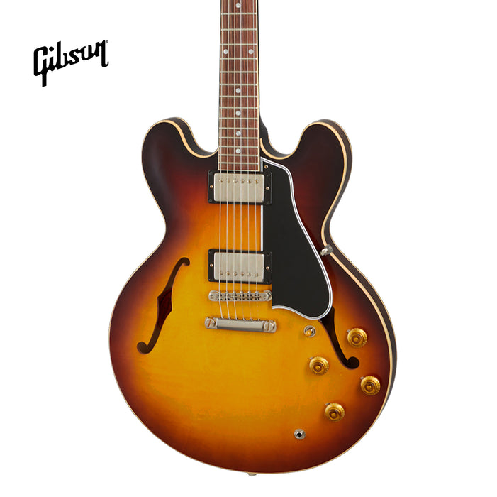 GIBSON 1959 ES-335 REISSUE VOS SEMI-HOLLOWBODY ELECTRIC GUITAR - VINTAGE BURST - Music Bliss Malaysia