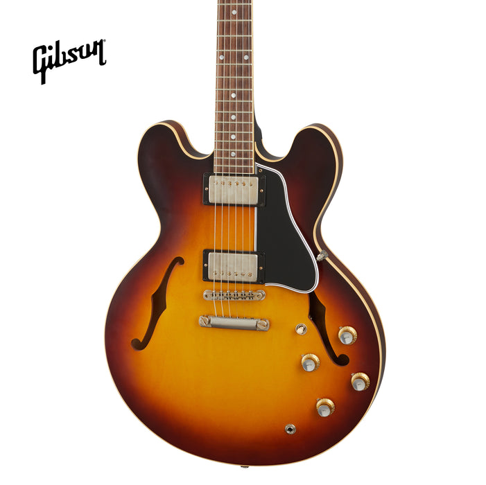 GIBSON 1961 ES-335 REISSUE VOS SEMI-HOLLOWBODY ELECTRIC GUITAR - VINTAGE BURST - Music Bliss Malaysia