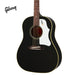 GIBSON 60S J-45 ORIGINAL ACOUSTIC GUITAR - EBONY - Music Bliss Malaysia