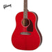 GIBSON J-45 STANDARD ACOUSTIC-ELECTRIC GUITAR - CHERRY - Music Bliss Malaysia