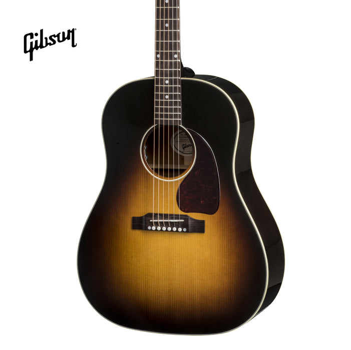 GIBSON J-45 STANDARD ACOUSTIC-ELECTRIC GUITAR - VINTAGE SUNBURST - Music Bliss Malaysia