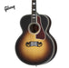 GIBSON SJ-200 WESTERN CLASSIC ACOUSTIC GUITAR - VINTAGE SUNBURST - Music Bliss Malaysia