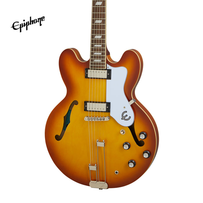 Epiphone Riviera Semi-Hollowbody Electric Guitar - Royal Tan - Music Bliss Malaysia