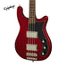 Epiphone Embassy Bass Guitar - Sparkling Burgundy - Music Bliss Malaysia