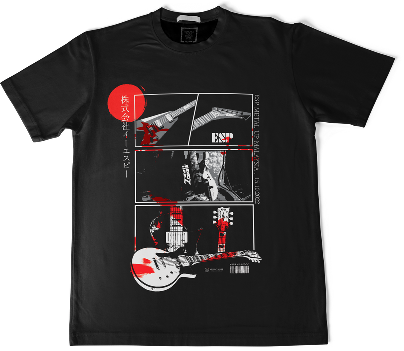 ESP Metal Up T-shirt - Music Bliss Malaysia