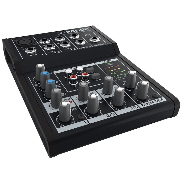 Mackie Mix5 Mixer 5-input Desktop Mixer - Music Bliss Malaysia