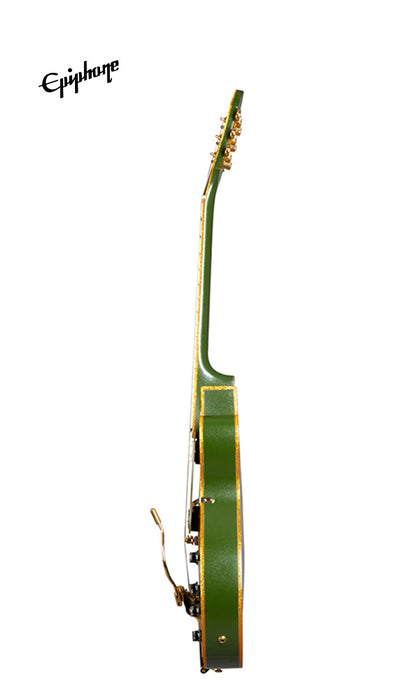 Epiphone Emperor Swingster Hollowbody Electric Guitar - Forest Green Metallic - Music Bliss Malaysia