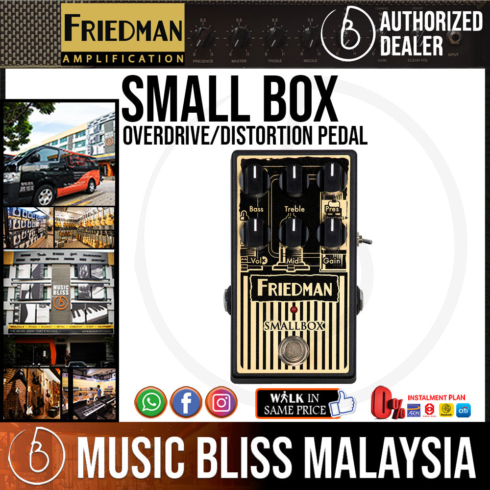 Friedman Small Box Distortion Pedal | Music Bliss Malaysia